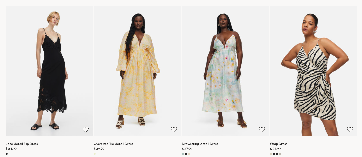 Save on H&M dresses and other pieces with our promo codes