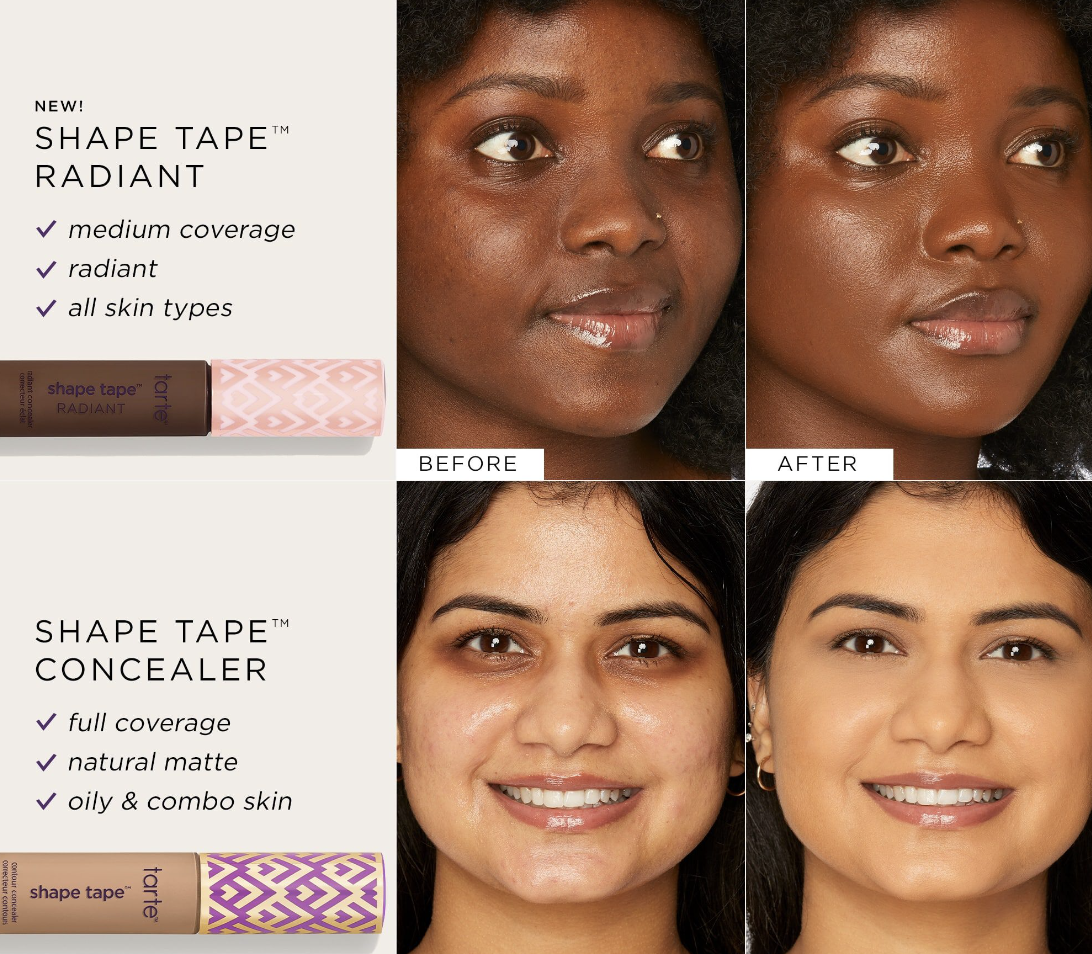 Save on concealer with Tarte coupon codes!
